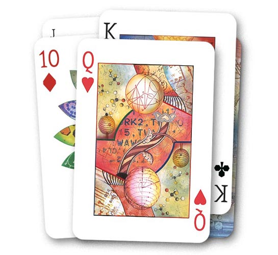 queen card